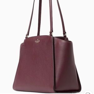 Kate Spade Brim Laptop Tote
COLOR:
Deep Berry